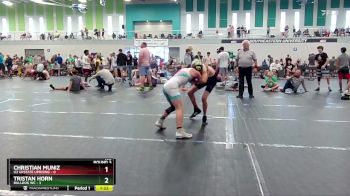 106 lbs Round 3 (4 Team) - Christian Muniz, U2 Upstate Uprising vs Tristan Horn, Bulldog WC