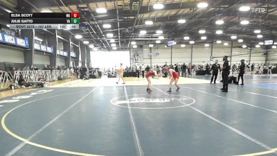 107 lbs Consi Of 8 #1 - Elsa Scott, MA vs Julie Gatto, VA