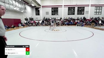 150 lbs Consi Of 16 #1 - Walter Nevitt, Bishop Lynch vs Miller Bourgeois, St. Paul's School