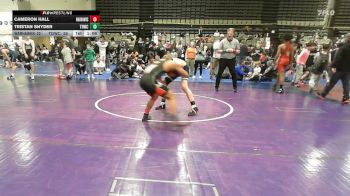 131 lbs Rr Rnd 3 - Cameron Hall, Warhawks Wrestling Inc. - MSE vs Tristan Snyder, TDWC Maniacs - MSE