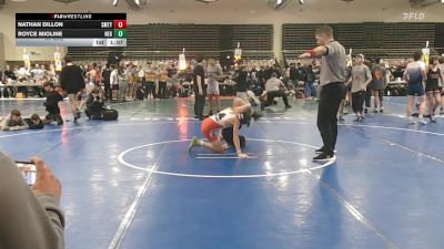 85 lbs Rr Rnd 4 - Nathan Dillon, Smitty's Barn - MSC vs Royce Mioline, New England Gold - MSC