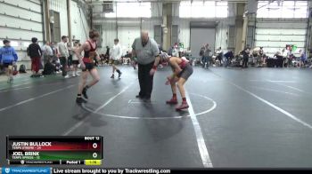 115 lbs Round 3 (8 Team) - Justin Bullock, Terps Xtreme vs Joel Brink, Terps Xpress