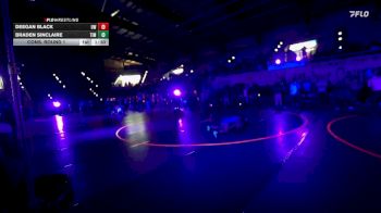 126-132 lbs Cons. Round 1 - Deegan Black, Uintah Wrestling vs Braden Sinclaire, Timpview