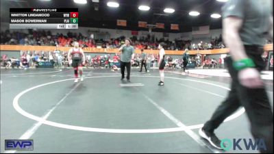 Rr Rnd 3 - Whitton Lindamood, Weatherford Youth Wrestling vs Mason Bowerman, Plainview Youth Wrestling Club