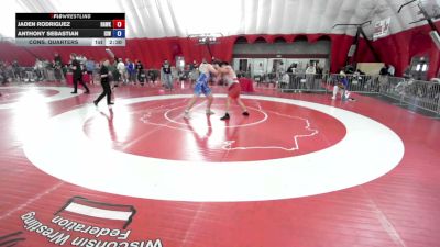 285 lbs Cons. Quarters - Jaden Rodriguez, HAWK vs Anthony Sebastian, IZZY Style Wrestling