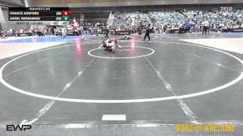 70 lbs Consi Of 8 #1 - Chance Ashford, Grindhouse vs Angel Hernandez, Sherwood Wrestling