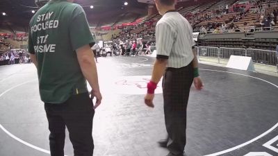 237 lbs Consi Of 8 #1 - Lili Escobedo, Wasco vs Megan Abbott, Kern Valley