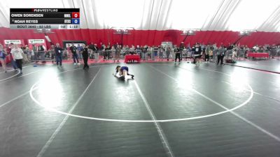 63 lbs Quarters - Owen Sorensen, Mn Elite vs Noah Reyes, Beat The Streets Chicago Avondale