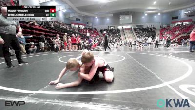 92 lbs Quarterfinal - Josey Voss, Skiatook Youth Wrestling vs Connor Suskey, Team Tulsa Wrestling Club