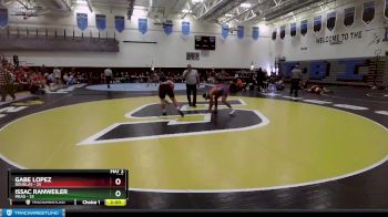 195 lbs Round 1 (10 Team) - Gabe Lopez, Douglas vs Issac Ranweiler, Mead