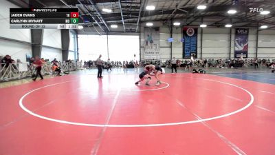 114 lbs Round Of 32 - Jaden Evans, TN vs Carlynn Mynatt, MO