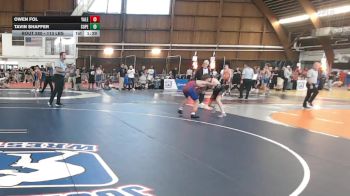 113 lbs Round Of 16 - Owen Fol, Yale St vs Tavin Shaffer, Superior