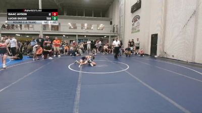 72 lbs Round 2 (6 Team) - Isaac Jayson, Brawler Elite vs Lucus Ducos, Team Barracuda