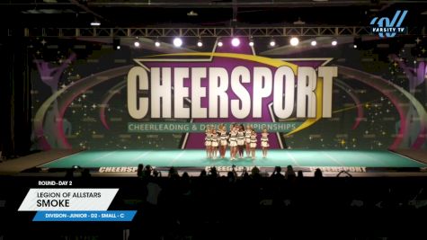 Legion of Allstars - Smoke [2024 L2 Junior - D2 - Small - C Day 2] 2024 CHEERSPORT National All Star Cheerleading Championship
