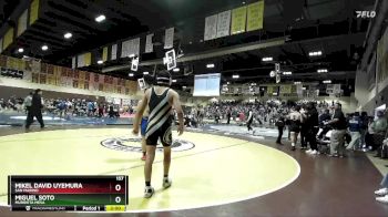 157 lbs Champ. Round 2 - Mikel David Uyemura, San Marino vs Miguel Soto, Murrieta Mesa