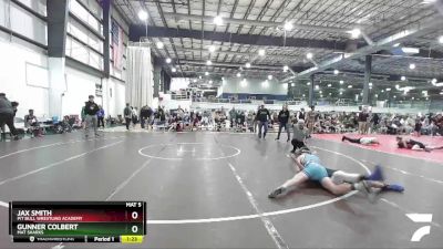 130 lbs Champ. Round 1 - Jax Smith, Pit Bull Wrestling Academy vs Gunner Colbert, Mat Sharks