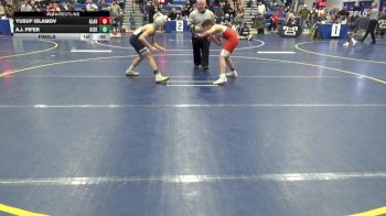 96 lbs Final - Yusuf Islamov, Gladiator W.C. vs A.J. Pifer, Kiski Area