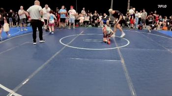 88 lbs Round 2 (6 Team) - Asher Knopp, Journeymen Uprising vs Anthony Carullo, RedNose WS