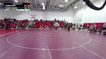 135 lbs Semifinal - Lauren Scott, Chatfield vs Makena Heston, Columbine