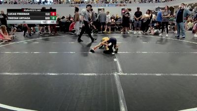 48 lbs Round 4 (10 Team) - Lucas Freeman, Florida Scorpions vs Tristan Urtiaga, Team Barracuda