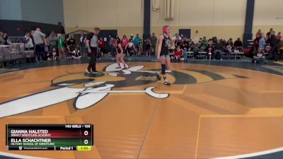 105 lbs Round 3 - Ella Schachtner, Victory School Of Wrestling vs Gianna Halsted, Sebolt Wrestling Academy