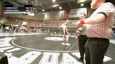 2A 165 lbs Champ. Round 1 - Jaymon Bailey, North Summit vs Esteban Tinoco, Gunnison Valley
