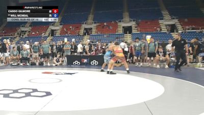 150 lbs Cons. Sub-rd Of 16 - Caddo Gilmore, Arkansas vs Will McNeal, Pennsylvania