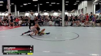 80 lbs Round 1 (6 Team) - Jojo LaRocco, PA Alliance vs Daewon Nguyen, Xtreme Team Red