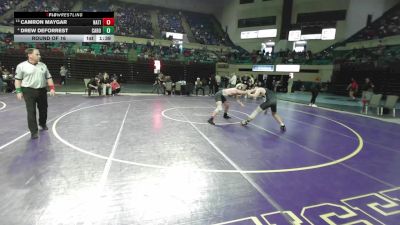 165 lbs Round Of 16 - Camron Maygar, Nation Ford vs Drew DeForrest, Carolina Forest