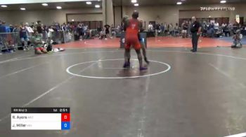 88 kg Prelims - Ronald Ayers, Arizona vs James Miller, Vici Wrestling Club