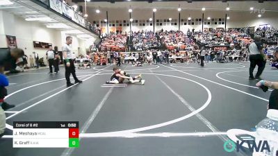 85 lbs Consi Of 8 #2 - Jacob Meshaya, Mcalester Youth Wrestling vs Kristian Graff, R.A.W.