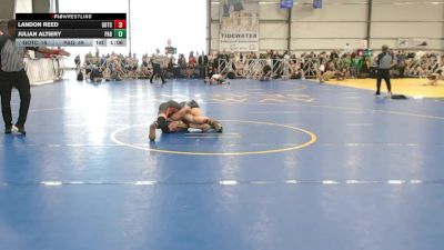 110 lbs Round 2 - 10:45am Saturday - Julian Altiery, PA Gold vs Landon Reed, Gotcha