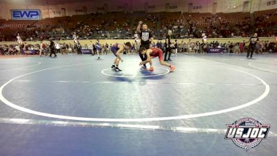 106 lbs Consi Of 16 #1 - Barry Ritter, Jr, Coweta Tiger Wrestling vs Race Foster, Tahlequah Wrestling Club