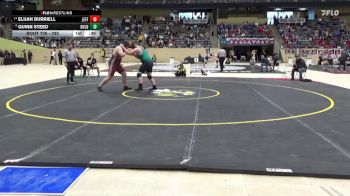 285 lbs Cons. Round 4 - Quinn Steed, North Oldham vs Elijah Burriell, Jeffersontown