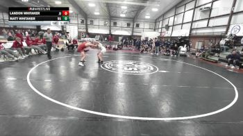 157 lbs Round 7 (8 Team) - Landon Whitaker, Juab vs Matt Whitaker, Millard