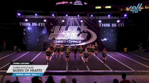 Cheer Force Elite - Queen of Hearts [2023 L2 Junior - Small - A 4/22/2023] 2023 The U.S. Finals: New Jersey