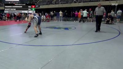 220 lbs Quarterfinal - Frankie Damminger, Paulsboro vs Scott Payne, Hollidaysburg