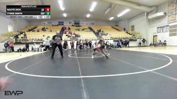 100 lbs Rr Rnd 1 - Nacye Dick, Jay High School vs Tybee Smith, Bentonville Girls