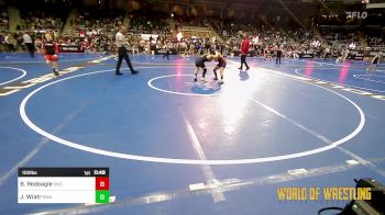 100 lbs Round Of 16 - Barrett Redeagle, Salina Wrestling Club vs Jack Wiatr, Region Wrestling Academy