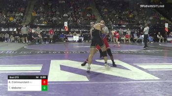 165 lbs Consolation - Ankhaa Enkhmandakh, Northwestern vs Tanner Webster, Purdue