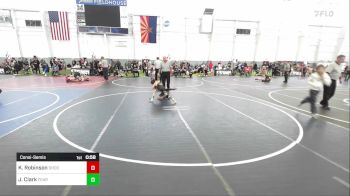 70 lbs Consolation - Kyler Robinson, Shootbox vs Jordin Clark, Fearless Wrestling