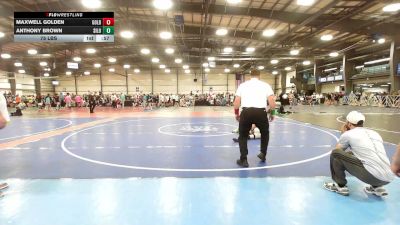 75 lbs Rr Rnd 1 - Maxwell Golden, Gold Standard Wrestling - MS vs Anthony Brown, Silo - MS