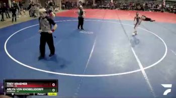 80 lbs Quarterfinal - Trey Kraemer, Rocori vs Arlyn Von Knobelsdorff, Goodhue