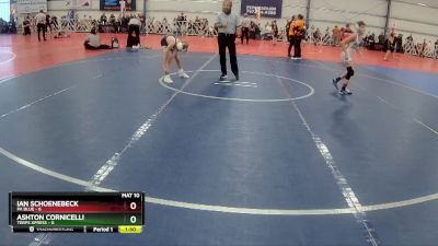 76 lbs Rd# 7- 10:45am Saturday Final Pool - Ashton Cornicelli, Terps Xpress vs Ian Schoenebeck, PA Blue