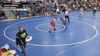 144 lbs Cons. Round 3 - Carter Campbell, Falconer vs Zachary Thompson, Jamestown