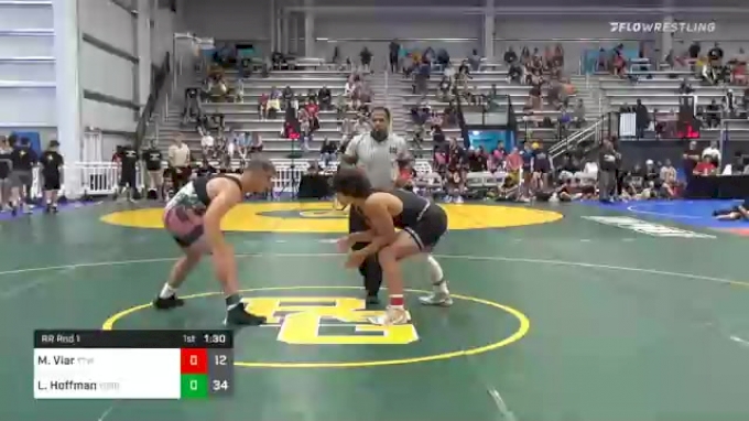 182 lbs Prelims - Michael Viar, T And T Wrestling vs Logan Hoffman ...