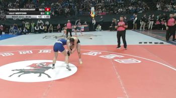 Semifinal - Braelyn Degenhardt, Thayer Central vs Lilly Mefford, Battle Creek