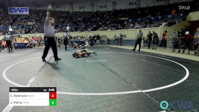 66 lbs Round Of 16 - Conley Robinson, Pawnee Black Bear Wrestling vs Jason Rhea Petrie, Chandler Takedown Club