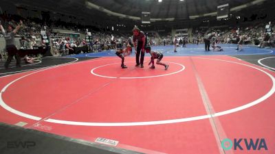46 lbs Round Of 16 - Kase Williams, Raw Wrestling Club vs Huxson Schell, Keystone Wrestling Club