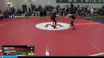 106 lbs Consolation Bracket - Brady West, Deshler vs Stone Staton, Scottsboro